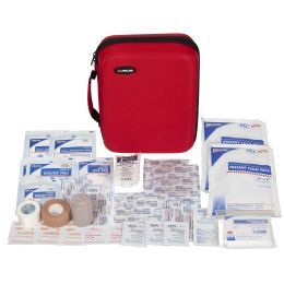 Team Sports Trainer Hard-Shell First Aid Kit - 65 Piece