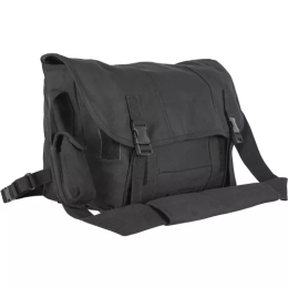 Courier Shoulder Bag - Black