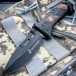 8.5" Officially Licensed USMC Marines Pocket Knife