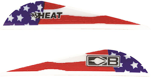 Bohning Heat Vanes American Flag 36 pk.