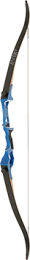 October Mountain Ascent Recurve Bow Blue 58 in. 40 lbs. RH