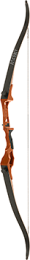 October Mountain Ascent Recurve Bow Orange 58 in. 40 lbs. RH